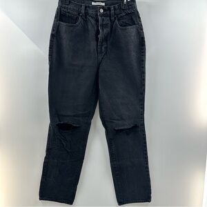PacSun Black High Rise Dad Jeans